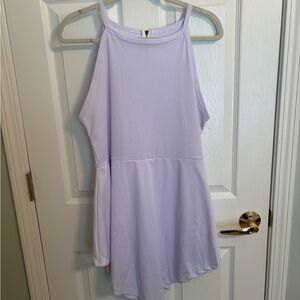 Light Purple Sleeveless Romper